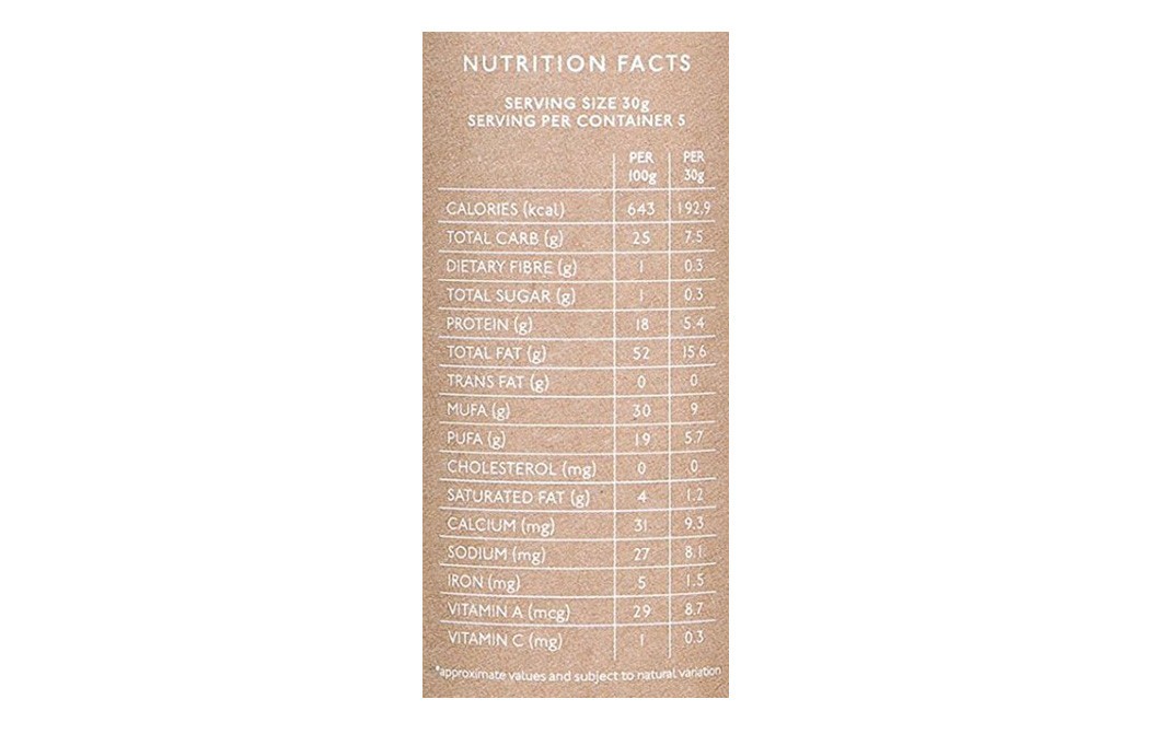 Nourish Organics Active Sunflower Seeds    Plastic Jar  150 grams